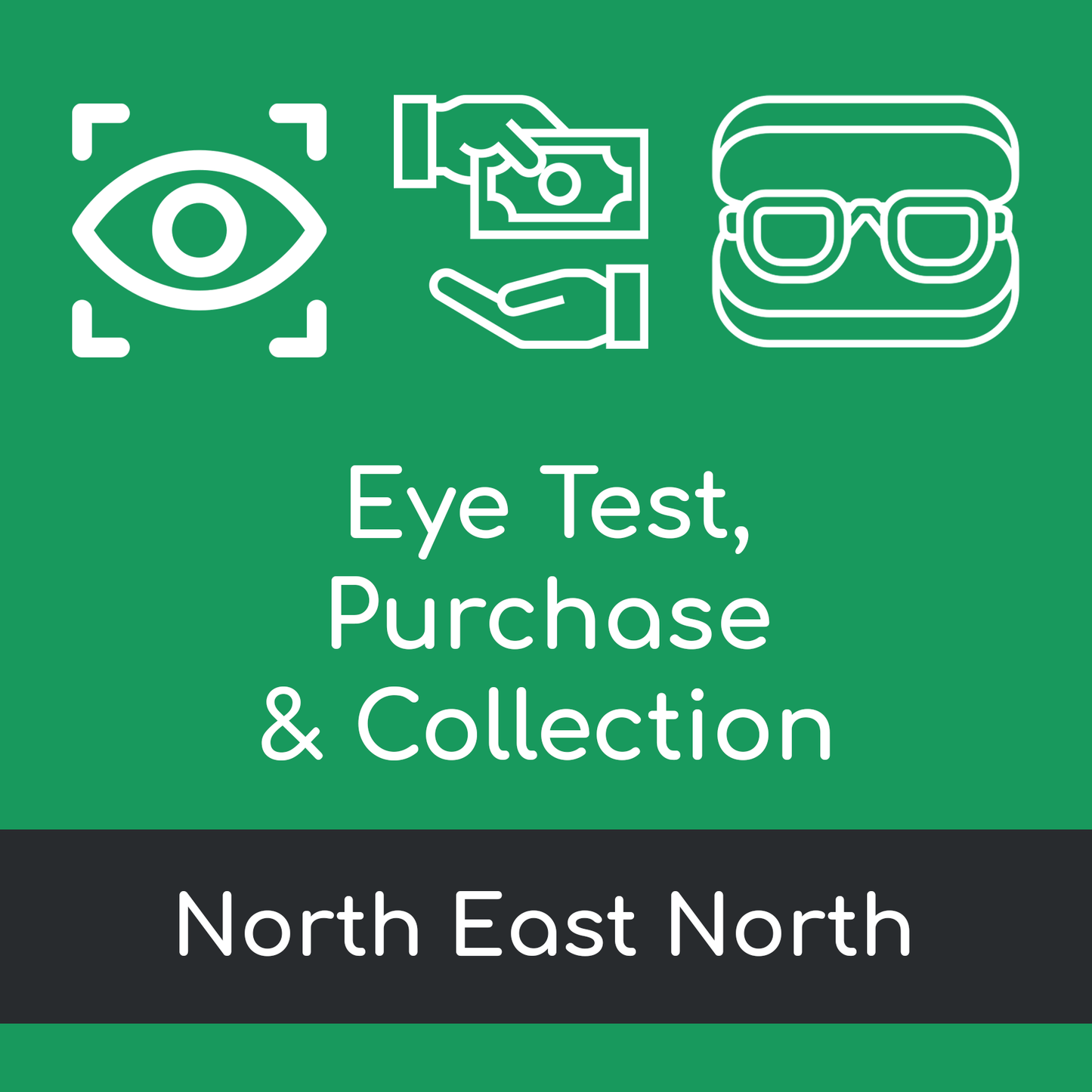 Eye Test, Purchase & Collection Visit - North East North