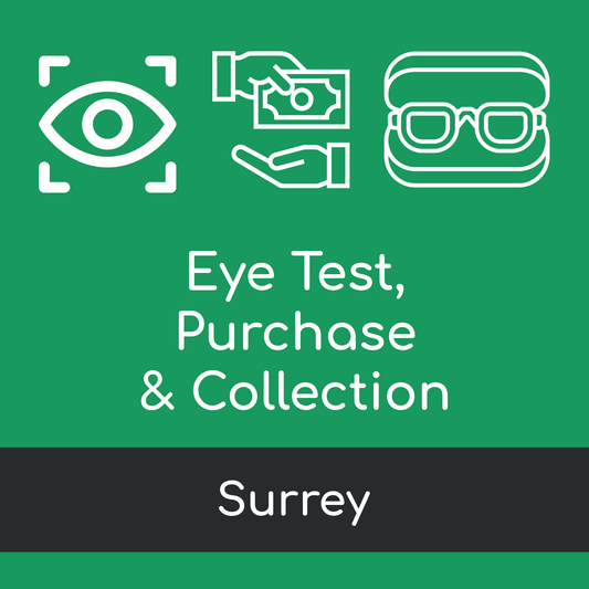 Eye Test, Purchase & Collection Visit - Surrey